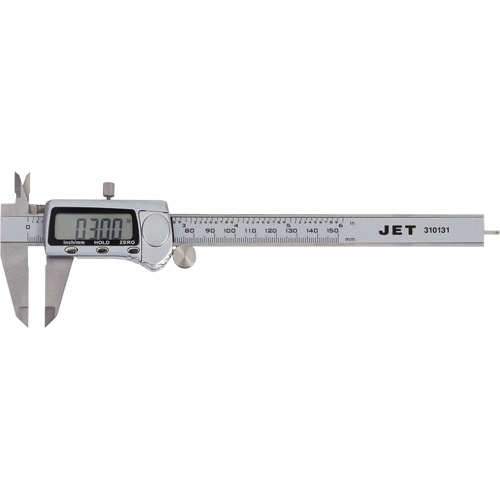 JEDC-6 Compas d'&eacute;paisseur num&eacute;rique premi&egrave;re qualit&eacute;, 0" - 6" (0 mm - 150 mm) gamme de mesure Helyx Safety & Industrial Supplies