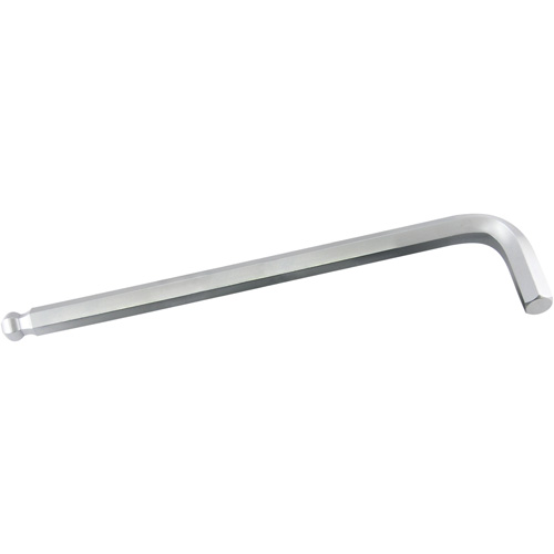 Long Arm Hex Key, Ball End, 19 mm x L Shape Helyx Safety & Industrial Supplies