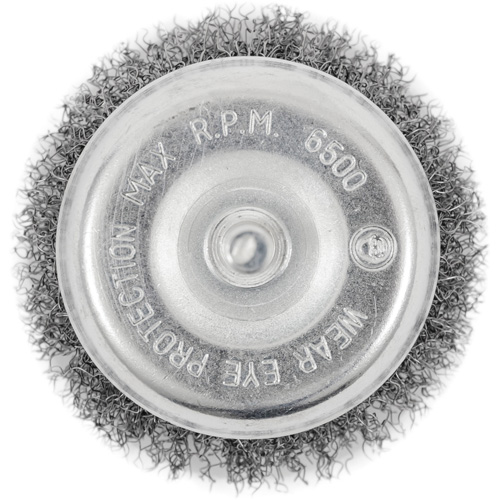 Brosse coupelle sertie sur tige Helyx Safety & Industrial Supplies