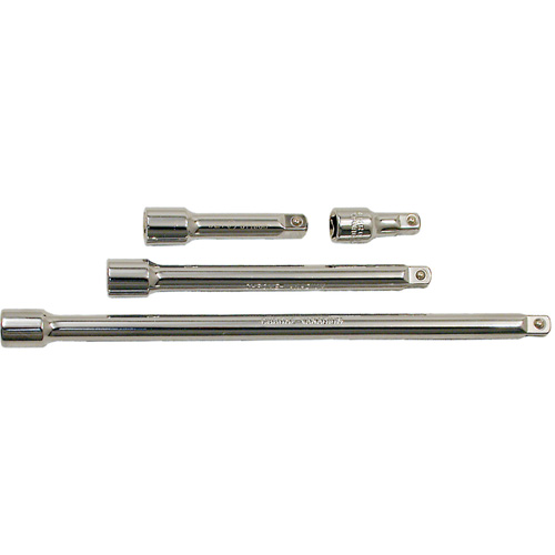 Jeu de barres de rallonges, Prise de 3/8", Fini Chrome, 4 M Helyx Safety & Industrial Supplies