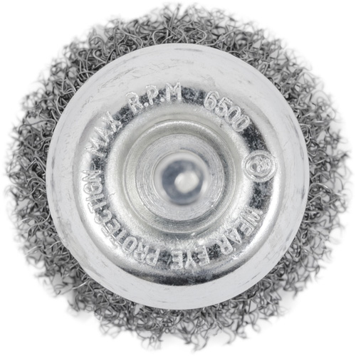 ?Brosse coupelle sertie sur tige Helyx Safety & Industrial Supplies