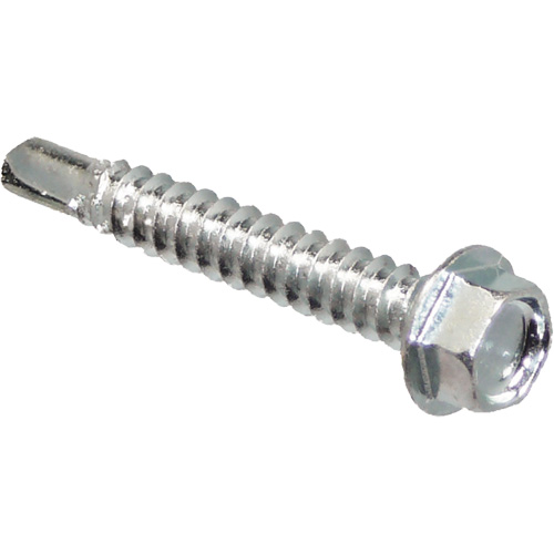 Rondelle pour vis autoforeuse &agrave; t&ecirc;te hexagonale &agrave; embase, 1" x 10" lo, Zingu&eacute; Helyx Safety & Industrial Supplies