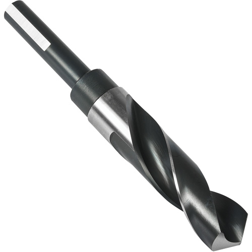 1/2" Reduced 3-Flat Shank Drill Bit, 33/64", High Speed Steel, 3" Flute, 118° Point Helyx Safety & Industrial Supplies