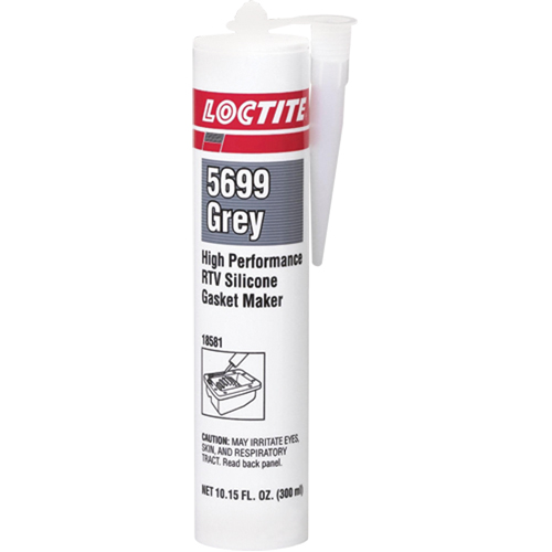 5699 High Performance RTV Silicone Gasket Maker, Cartridge, Grey Helyx Safety & Industrial Supplies