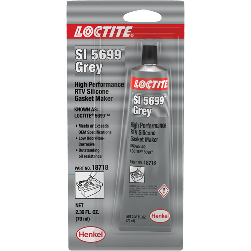 SI 5699 Gasket Sealant, Tube, Grey Helyx Safety & Industrial Supplies