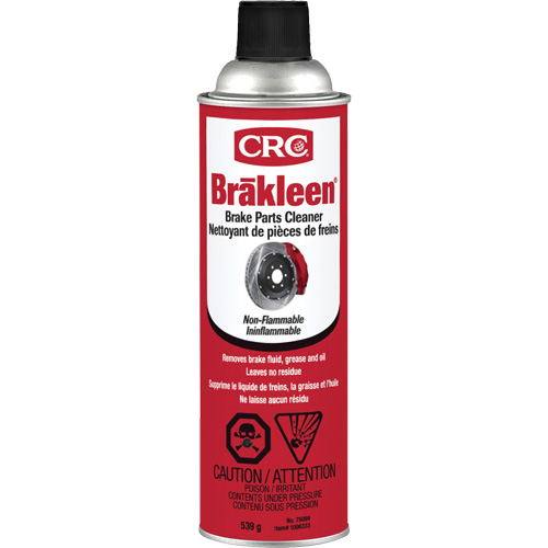 Nettoyant pour pi&egrave;ces de frein Brakleen, Canette a&eacute;rosol Helyx Safety & Industrial Supplies