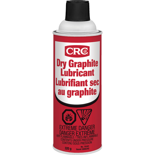 Dry Graphite Lubricant, Aerosol Can Helyx Safety & Industrial Supplies