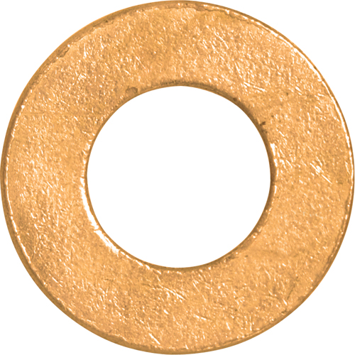 Rondelle plate SAE, 1/2", Zinc jaune Helyx Safety & Industrial Supplies