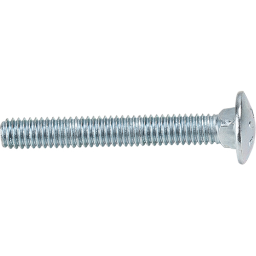 Carriage Bolt, Standard, 5/16" x 3" L, Zinc Cr+3, Coarse Helyx Safety & Industrial Supplies