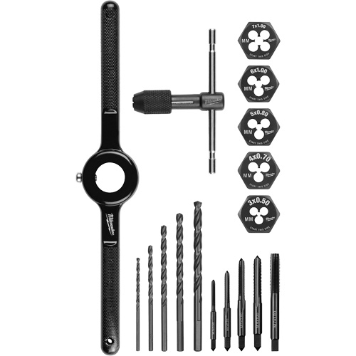 Tap and Die Set, 17 Pieces Helyx Safety & Industrial Supplies