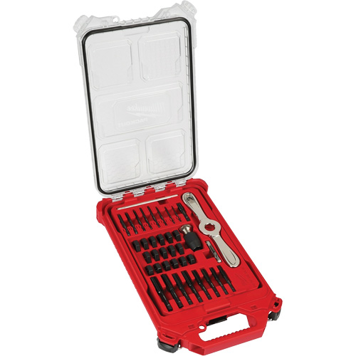 SAE Tap & Die PackOut Set with Hex-Lok 2-in-1 Handle, 38 Pieces Helyx Safety & Industrial Supplies