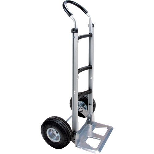 Diable d&eacute;mont&eacute;, Prise Continu, Aluminium, Hauteur de 49-5/8", Capacit&eacute; 500 lb Helyx Safety & Industrial Supplies
