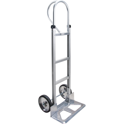 Knocked Down Hand Truck, P-Handle Handle, Aluminum, 52-1/8" Height, 500 lbs. Capacity Helyx Safety & Industrial Supplies