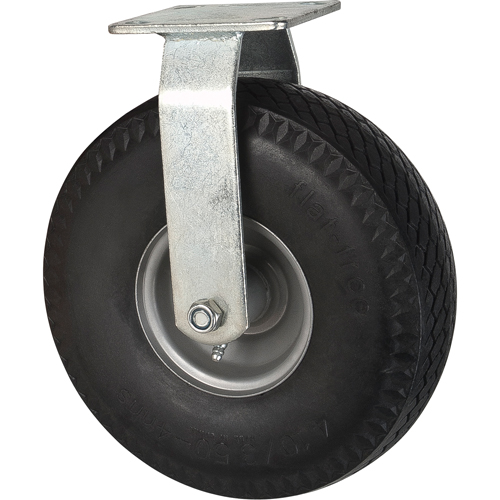 Roulettes anticrevaisons, Fixe, 10" (254 mm), Anticrevaison, 300 lb (136 kg) Helyx Safety & Industrial Supplies