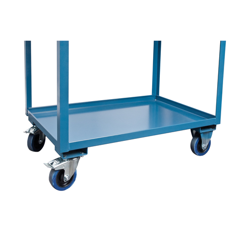 Chariots de service mobiles, 2 Tiers, 24" la x 57" h x 40" p, Capacit&eacute; 1200 lb Helyx Safety & Industrial Supplies