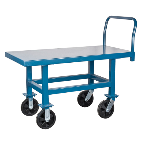 Elevated Platform Trucks, 60" L x 30" W, 2000 lbs. Capacity, Nylon Casters Helyx Safety & Industrial Supplies