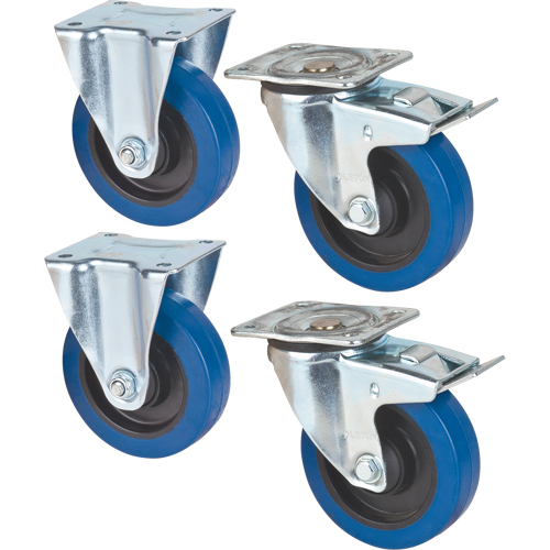 Support pour boîtes de carton - Jeu de roulettes en option Helyx Safety & Industrial Supplies