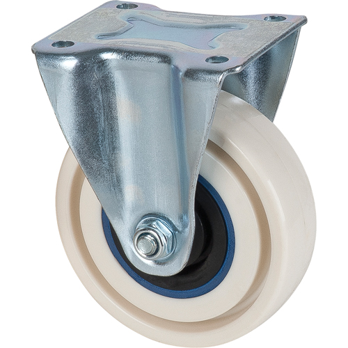 Roulettes sandwich, Fixe, 5" (127 mm), Nylon, 440 lb (199,58 kg) Helyx Safety & Industrial Supplies