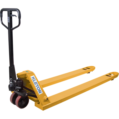 Transpalette manuel &agrave; fourches longues, Acier, 72" lo x 27" la, Capacit&eacute; 5500 lb Helyx Safety & Industrial Supplies