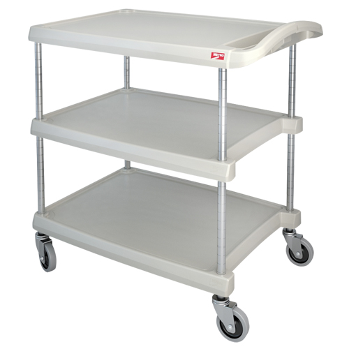 myCart Utility Cart, 3 Tiers, 20" x 35-1/2" x 30", 400 lbs. Capacity Helyx Safety & Industrial Supplies