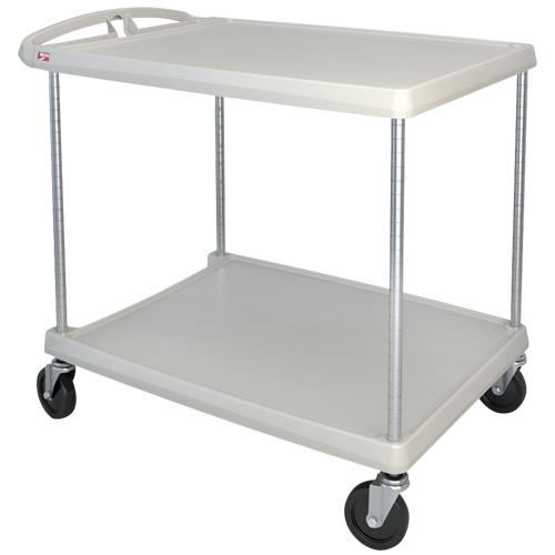 Chariot utilitaire myCart, 2 tiers, 26" x 36-7/8" x 36", Capacit&eacute; 400 lb Helyx Safety & Industrial Supplies