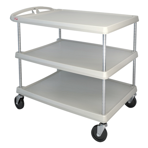 Chariot utilitaire myCart, 3 tiers, 26" x 36-7/8" x 36", Capacit&eacute; 500 lb Helyx Safety & Industrial Supplies