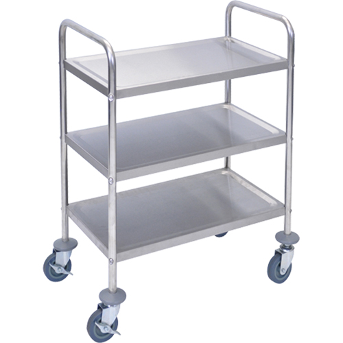 Chariot &agrave; tablettes, 3 Tiers, 16" la x 35" h x 26" p, Capacit&eacute; 200 lb Helyx Safety & Industrial Supplies