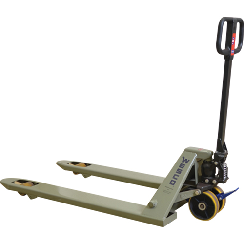 Transpalettes &agrave; &eacute;l&eacute;vation rapide, Acier, 48" lo x 27" la, Capacit&eacute; 5500 lb Helyx Safety & Industrial Supplies