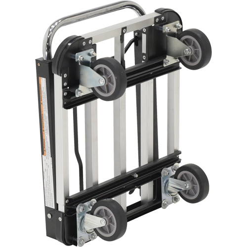 Fold-Up Platform Truck, Stainless Steel, 300 lbs., 28" L x 16" W, 33-1/2" High Helyx Safety & Industrial Supplies