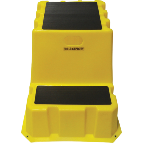 Escabeaux emboîtables industriels, 2 marches, 32-3/4" x 25-3/4" x Hauteur 20-1/2" Helyx Safety & Industrial Supplies