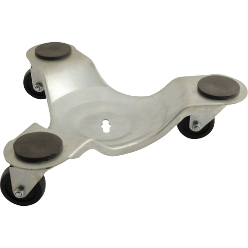 Zinc Plated Leg Dolly, 300 lbs. Capacity, Steel Frame, 2.75" H Helyx Safety & Industrial Supplies