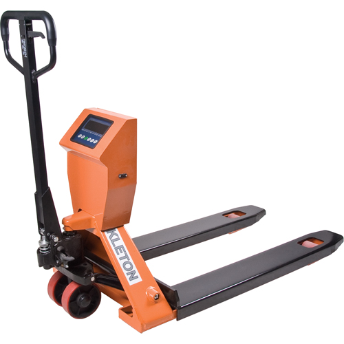 Transpalette &agrave; balance num&eacute;rique, 44,5" lo x 21,25" la, Capacit&eacute; de 4400 lb Helyx Safety & Industrial Supplies