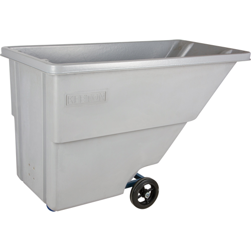 Tilt Truck, Polyethylene, 0.625 cu. yd., 500 lbs. Load Capacity Helyx Safety & Industrial Supplies