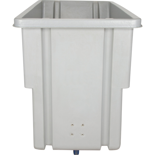 Tilt Truck, Polyethylene, 0.625 cu. yd., 500 lbs. Load Capacity Helyx Safety & Industrial Supplies
