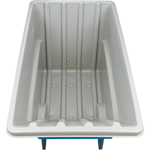 Tilt Truck, Polyethylene, 1.1 cu. yd., 2000 lbs. Load Capacity Helyx Safety & Industrial Supplies