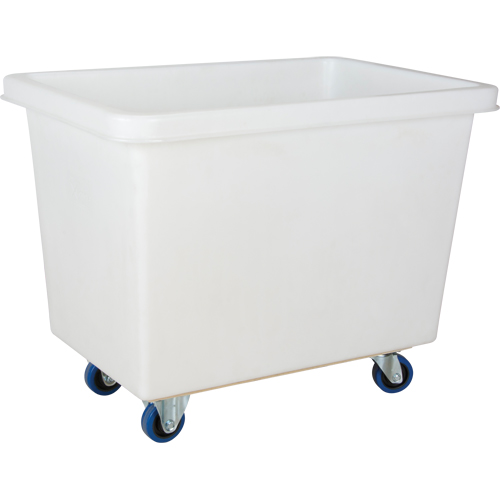Chariot-caisse en &agrave; parois effil&eacute;es, Poly&eacute;thyl&egrave;ne blanc, 39" lo x 27" la x 31" h, Volume 12 pi³, Capacit&eacute; 600 lb Helyx Safety & Industrial Supplies