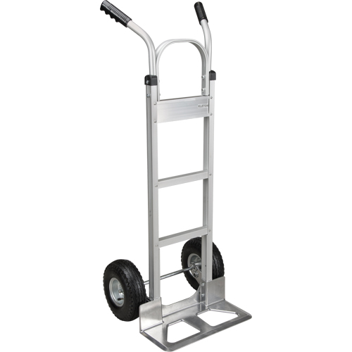Knocked Down Hand Truck, Dual Handle, Aluminum, 50-5/8" Height, 500 lbs. Capacity Helyx Safety & Industrial Supplies