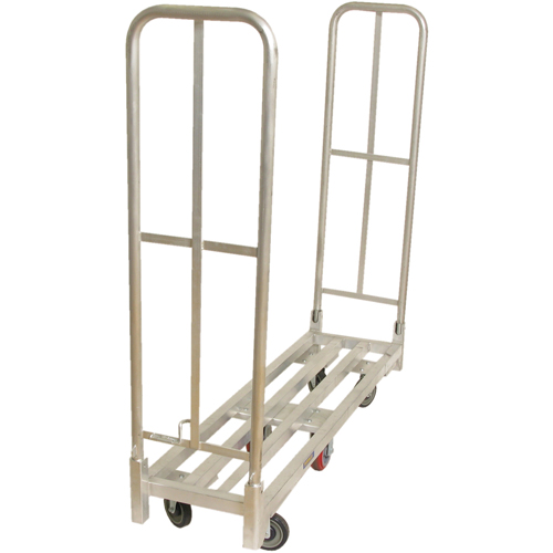 U-Boat Platform Truck, 59-1/2" L x 16" W, 1750 lbs. Capacity, Polyurethane Casters Helyx Safety & Industrial Supplies