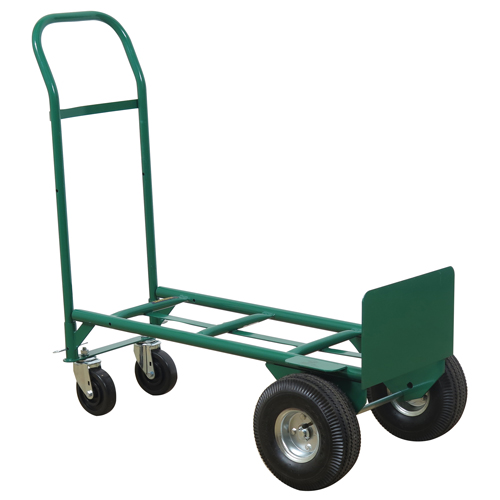Diable transformable &eacute;conomique Greenline - 656-21-PE, Acier, Capacit&eacute; 600 lb Helyx Safety & Industrial Supplies