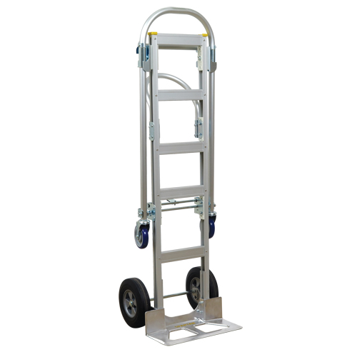 Diable transformable Spartan Sr. - SPTN-SR-T18-SR, Aluminium, Capacit&eacute; 1000 lb Helyx Safety & Industrial Supplies