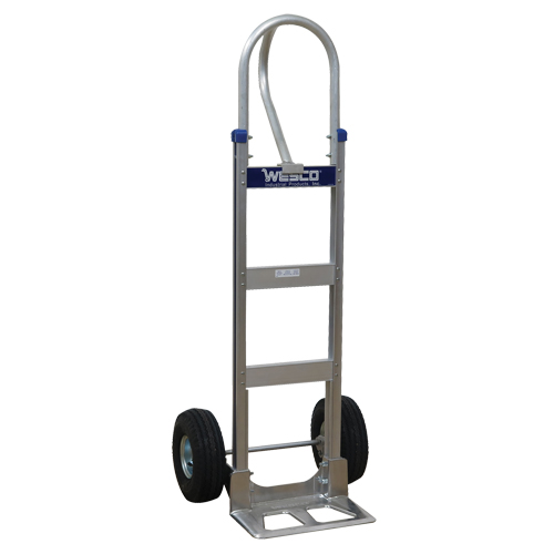 Cobra-Lite Hand Truck - 410-T14-P, P-Handle Handle, Aluminum, 52" Height, 600 lbs. Capacity Helyx Safety & Industrial Supplies