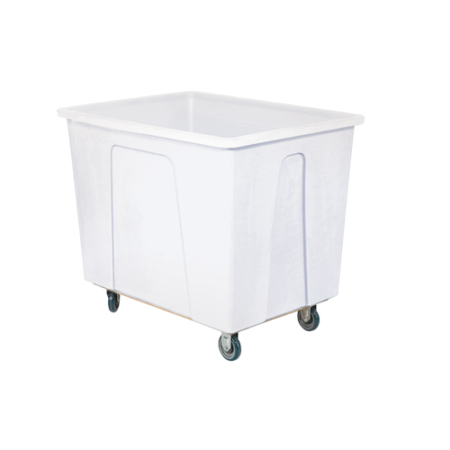 Caisson, Poly&eacute;thyl&egrave;ne blanc, 46" lo x 34" la x 40" h, Volume 25 pi³, Capacit&eacute; 600 lb Helyx Safety & Industrial Supplies