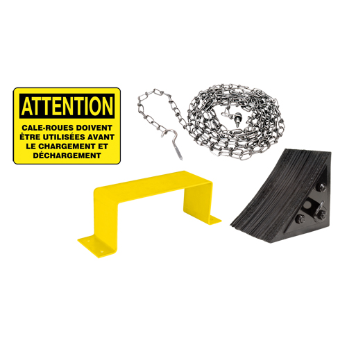Trousse de cale de roue, français Helyx Safety & Industrial Supplies
