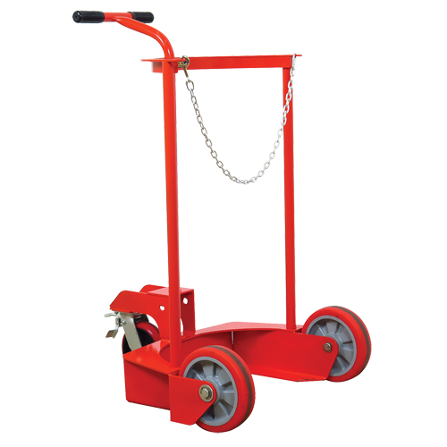 Grand chariot LCC pour bouteille de gaz liquide, Roues Polyur&eacute;thane, Base de 20" la x 20" p, 1000 lb Helyx Safety & Industrial Supplies