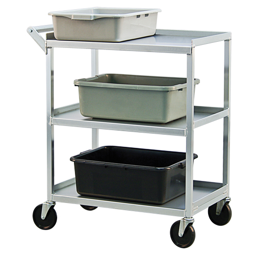 Chariot utilitaire, 3 Tiers, 18-1/2" la x 39" h x 32-1/2" p, Capacit&eacute; 350 lb Helyx Safety & Industrial Supplies