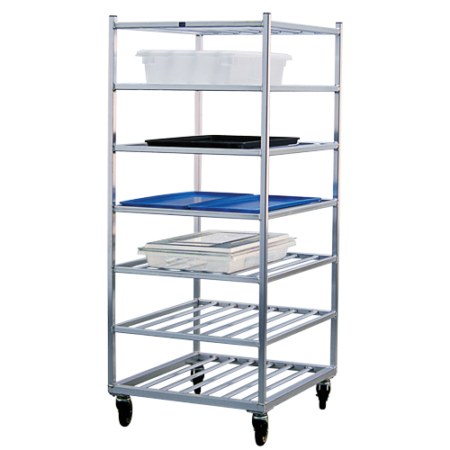 Shelf Cart, 7 Tiers, 28-1/2" W x 69" H x 32" D, 525 lbs. Capacity Helyx Safety & Industrial Supplies