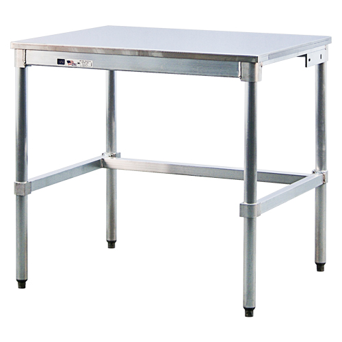 &eacute;tabli avec dessus en acier inoxydable Helyx Safety & Industrial Supplies