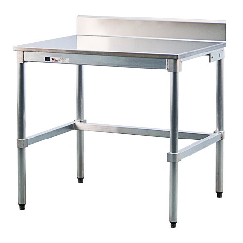 &eacute;tabli avec dessus en acier inoxydable Helyx Safety & Industrial Supplies