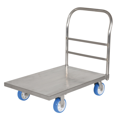 Chariot &agrave; plateforme, 36" lo x 24" la x Capacit&eacute; 2000 lb, Roues en Polyur&eacute;thane Helyx Safety & Industrial Supplies