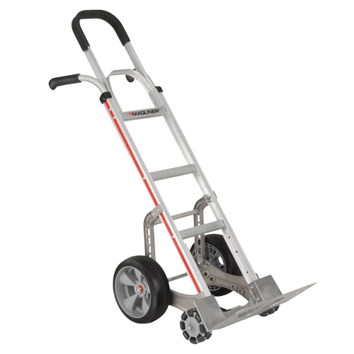 Diable autostabilisant, Prise Combinaison, Aluminium, Hauteur de 55'', Capacit&eacute; 500 lb Helyx Safety & Industrial Supplies